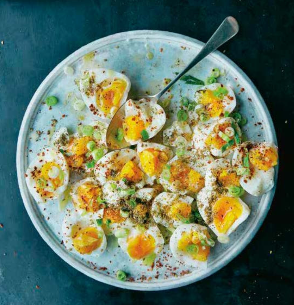 Hassan’s Easy Eggs with Za’atar and Lemon